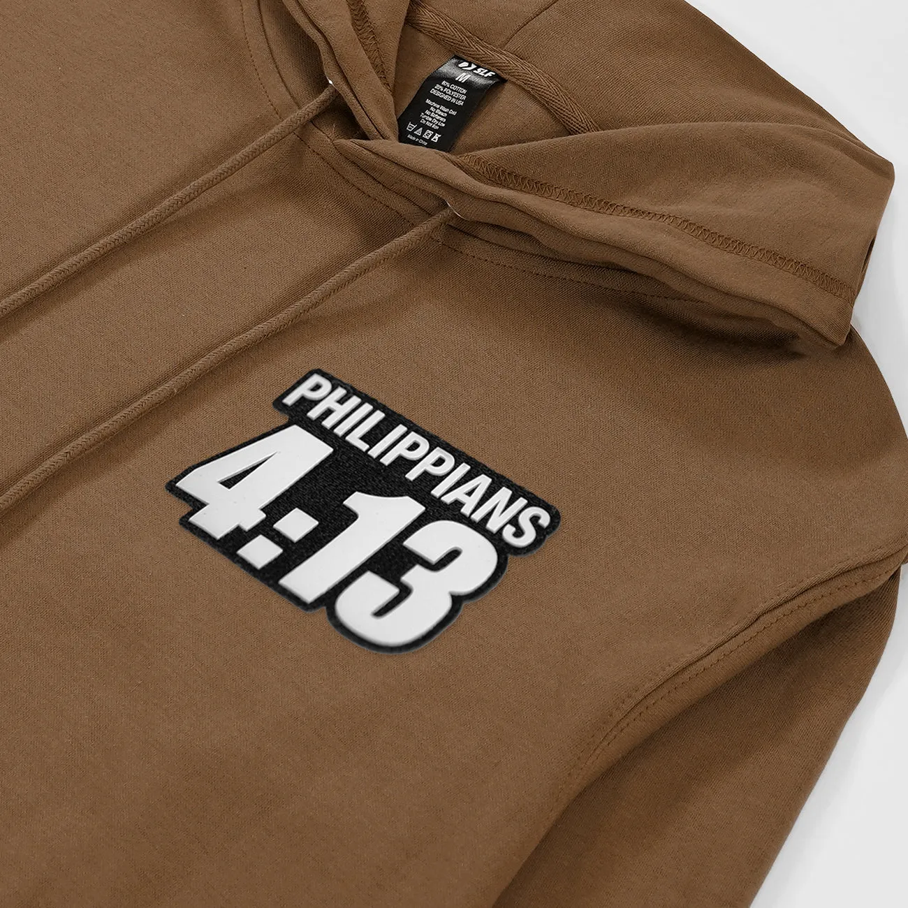 Philippians 4:13 Patch Hoodie