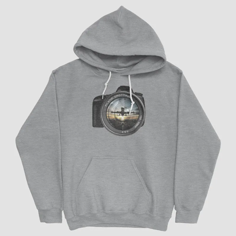 Plane Spotting Lens - Pullover Hoody