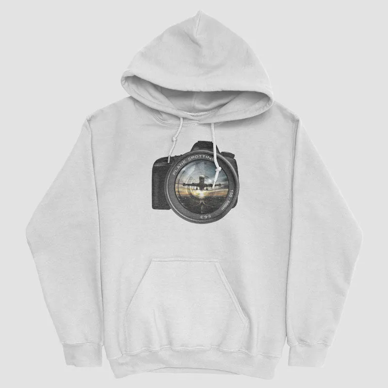 Plane Spotting Lens - Pullover Hoody