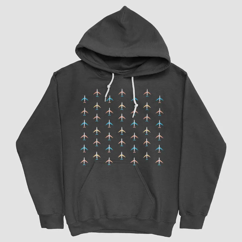 Planes Grey Sky - Pullover Hoody