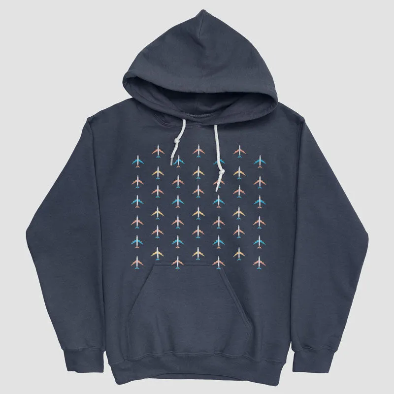 Planes Grey Sky - Pullover Hoody