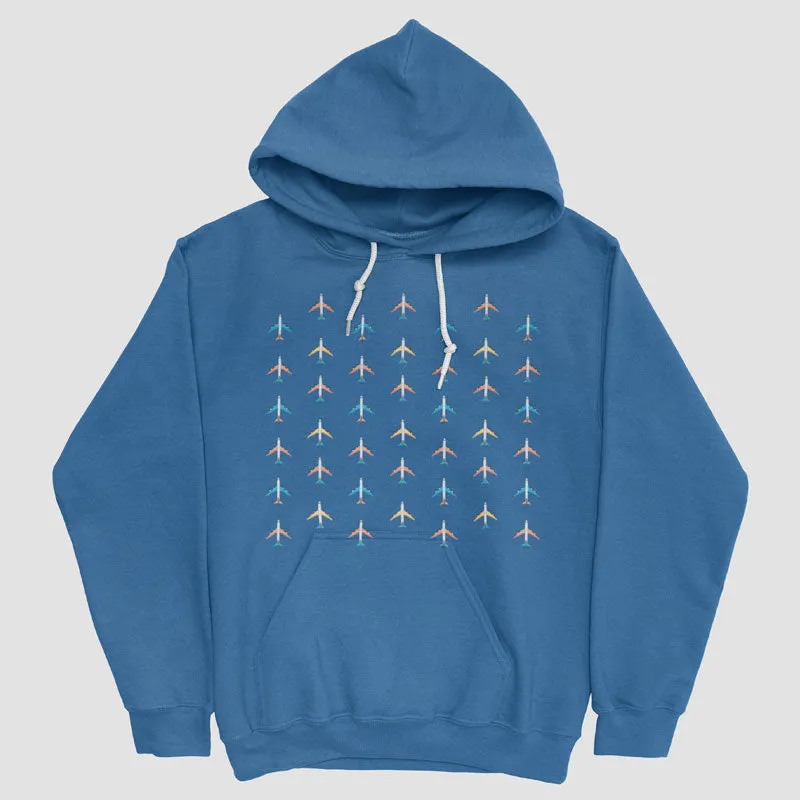 Planes Grey Sky - Pullover Hoody