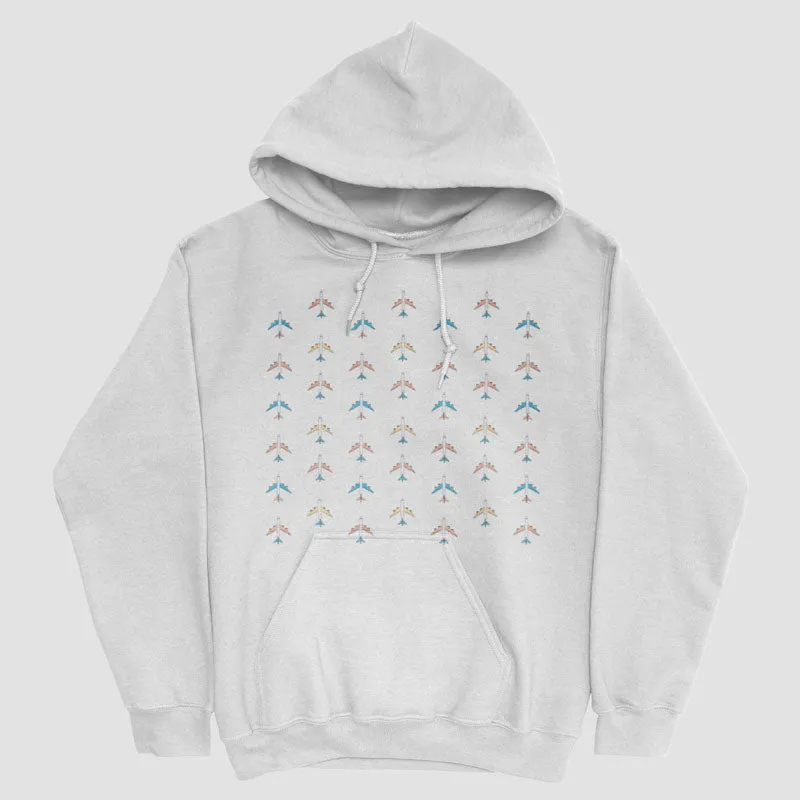 Planes Grey Sky - Pullover Hoody