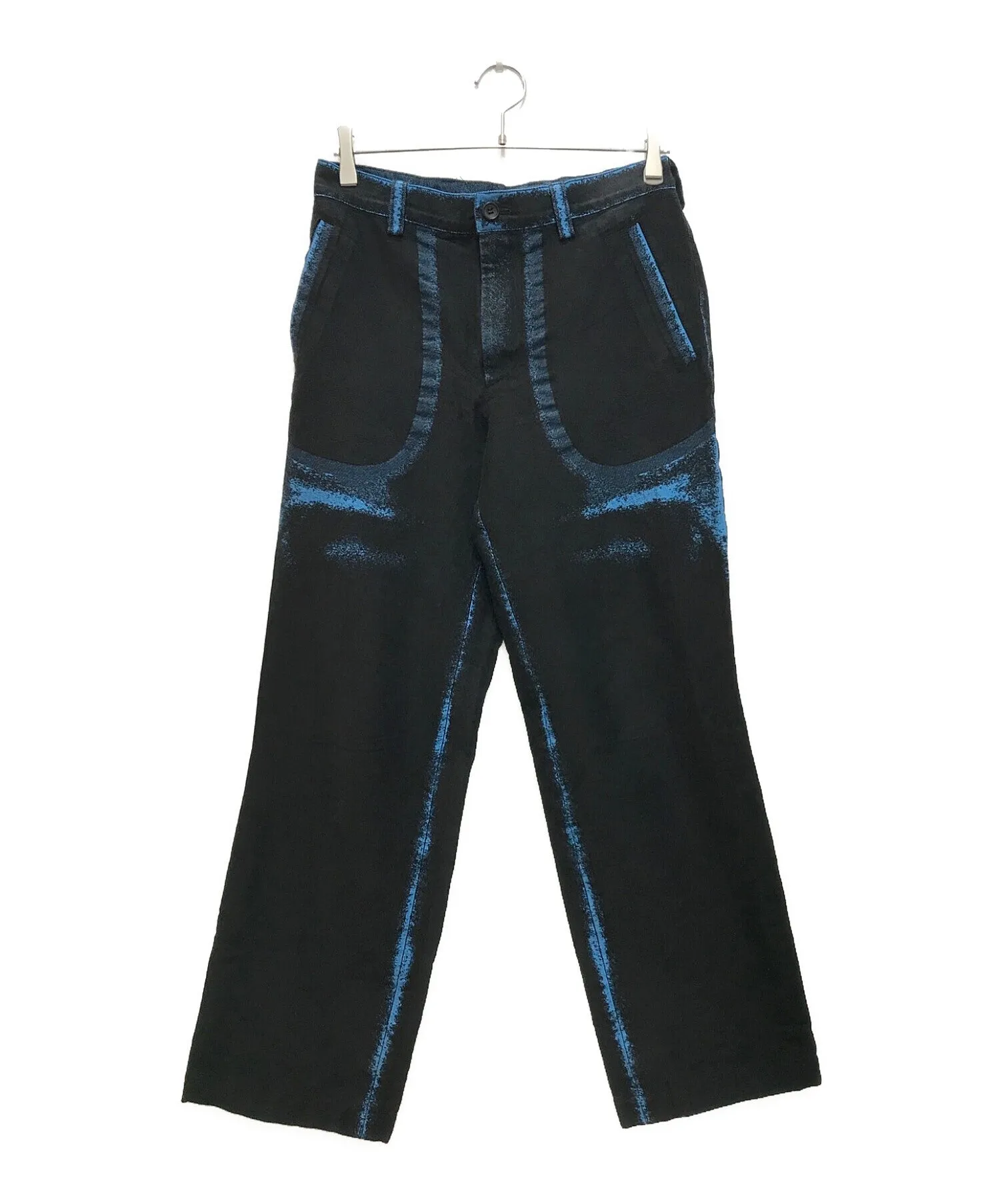 [Pre-owned] ISSEY MIYAKE Trim fade weave design pants ME83FF070