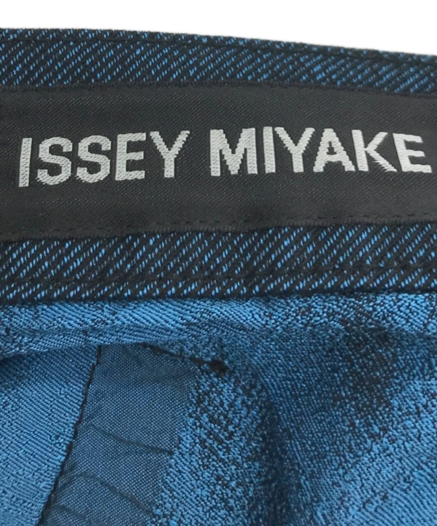 [Pre-owned] ISSEY MIYAKE Trim fade weave design pants ME83FF070