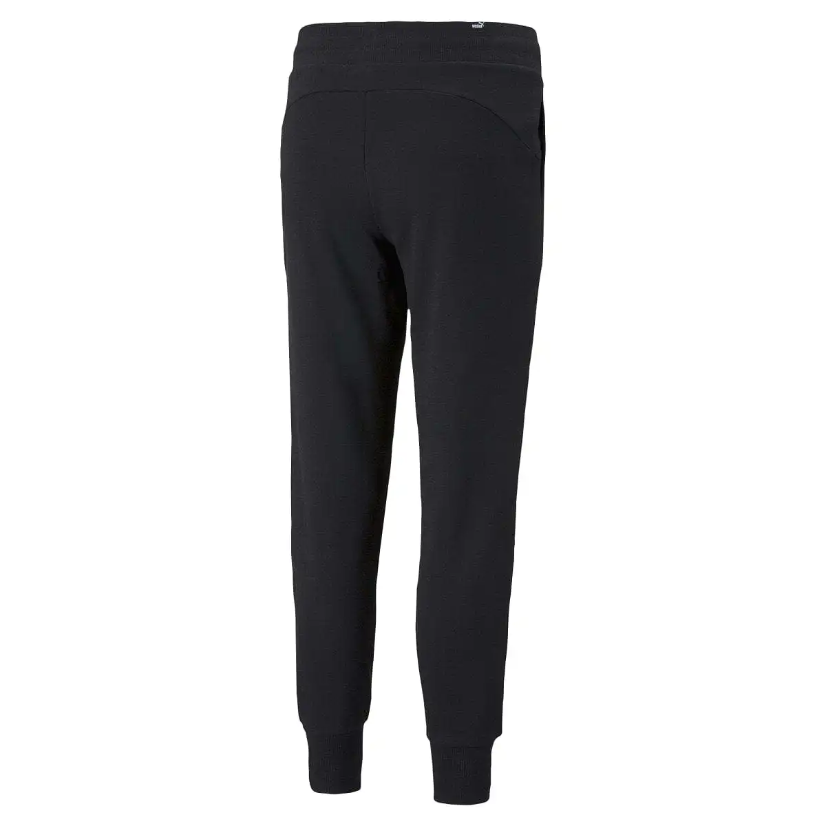 PUMA WOMEN'S ESSENTIAL FLEECE BLACK TRACKPANTS