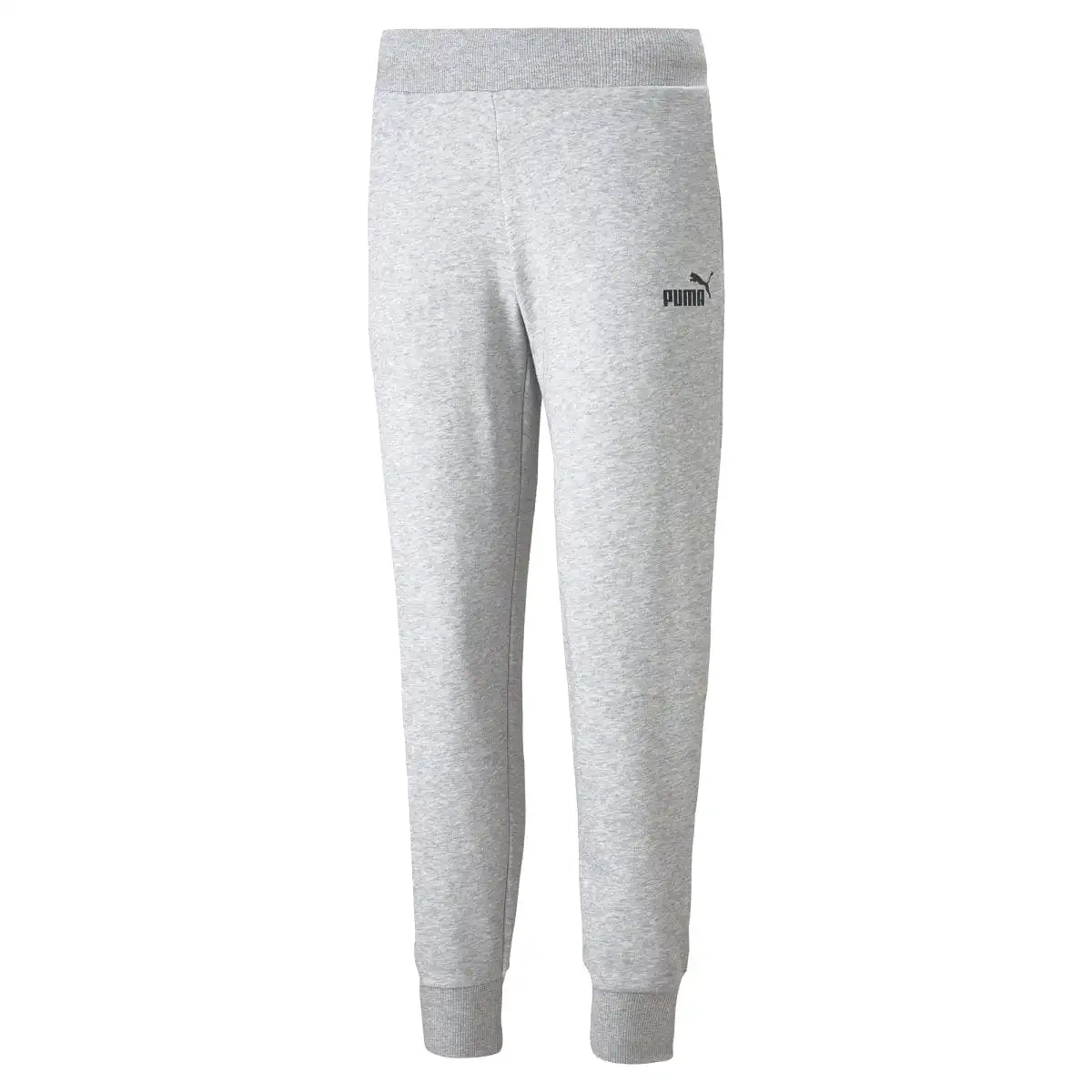 PUMA WOMEN'S ESSENTIAL FLEECE GREY TRACKPANTS