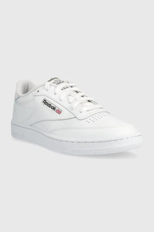 Reebok Classic leather sneakers CLUB C 85 GZ1605 white color