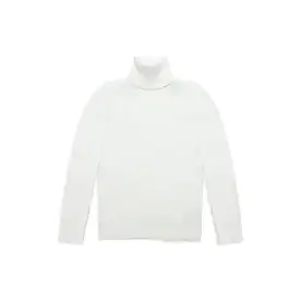 Ribbed Turtleneck white