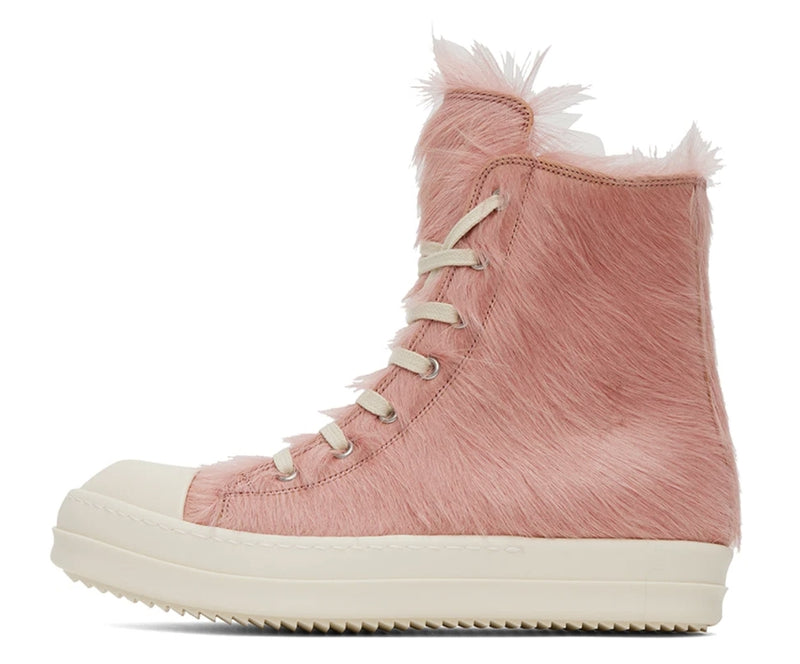 RICK OWENS Pink Runway Sneakers