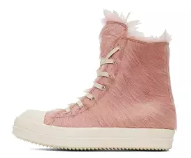 RICK OWENS Pink Runway Sneakers