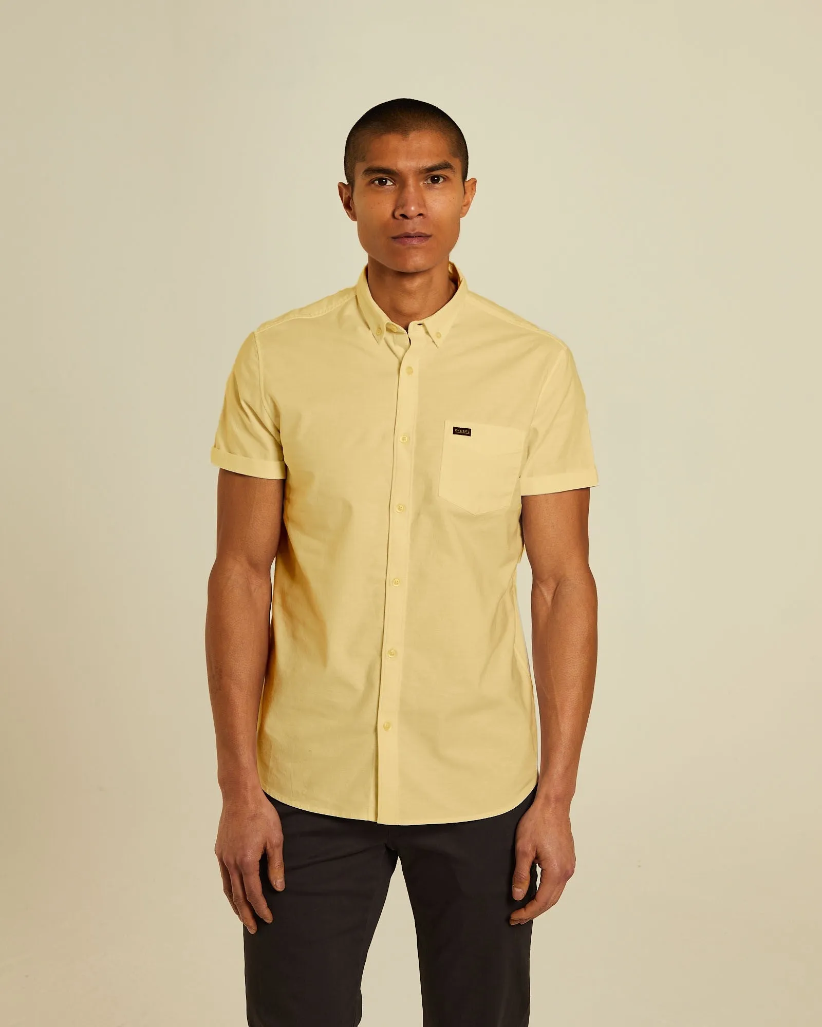 Rio Oxford Ss Shirt Lemon Sorbet