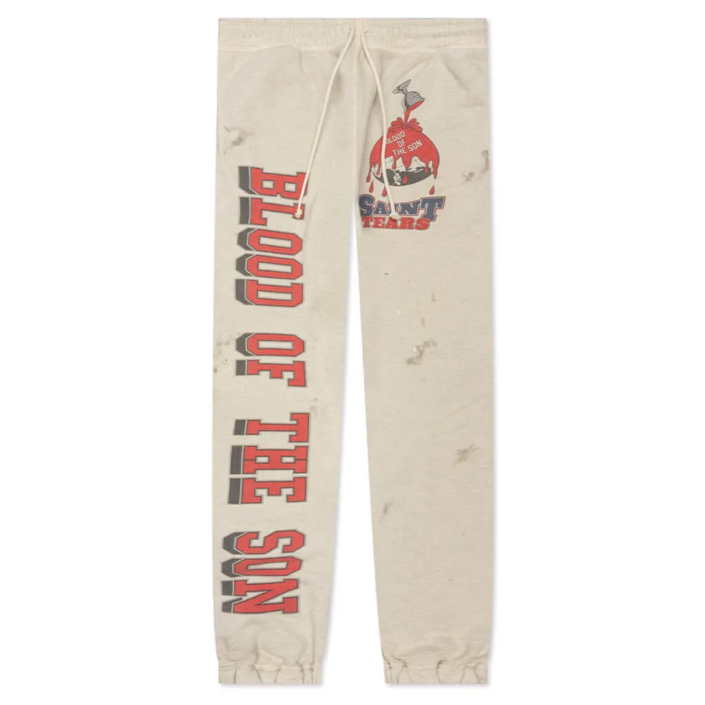 Saint Michael x Denim Tears Holy Grail Sweatpant - Grey