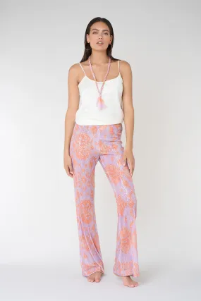 Sequins flare pants 