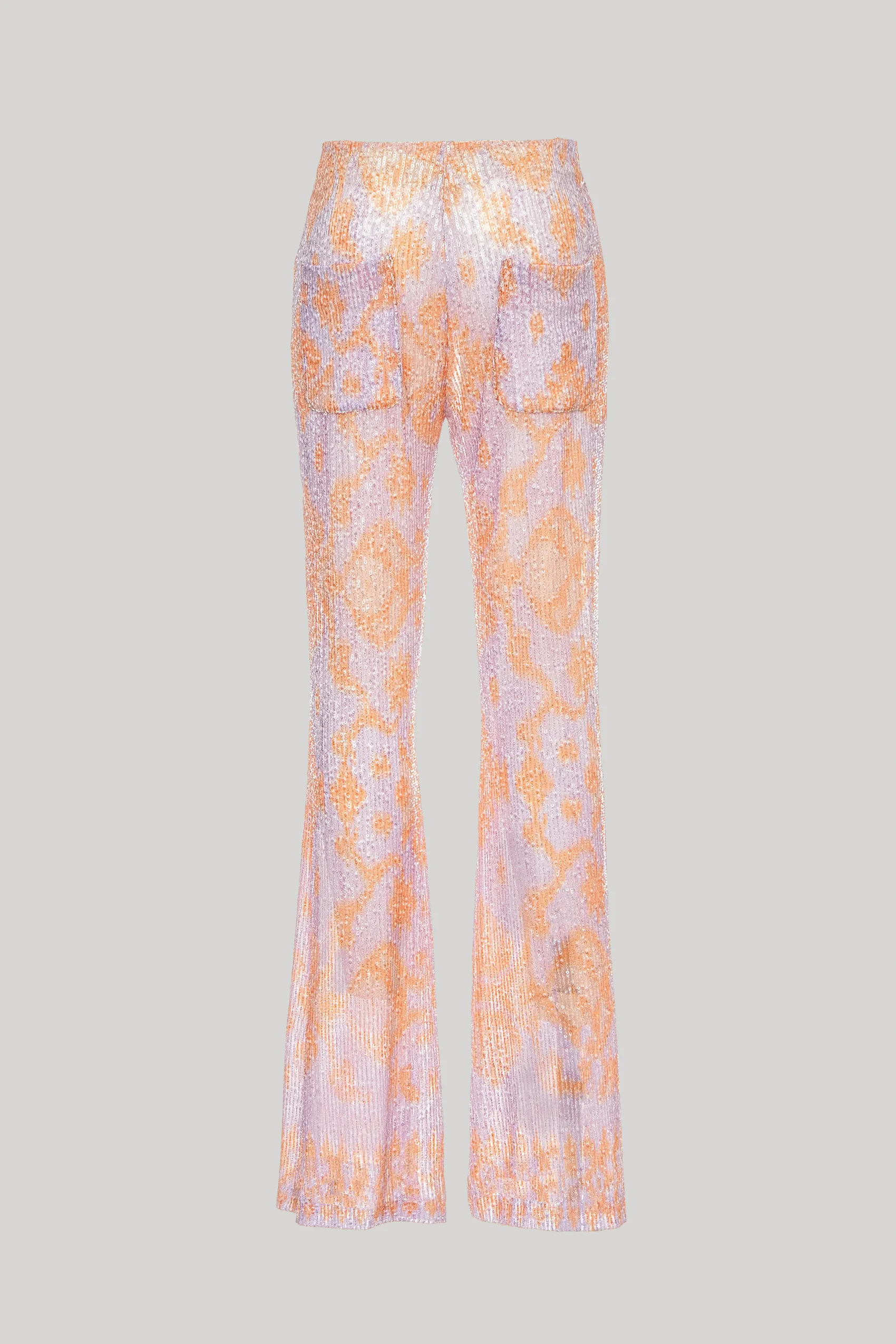 Sequins flare pants 