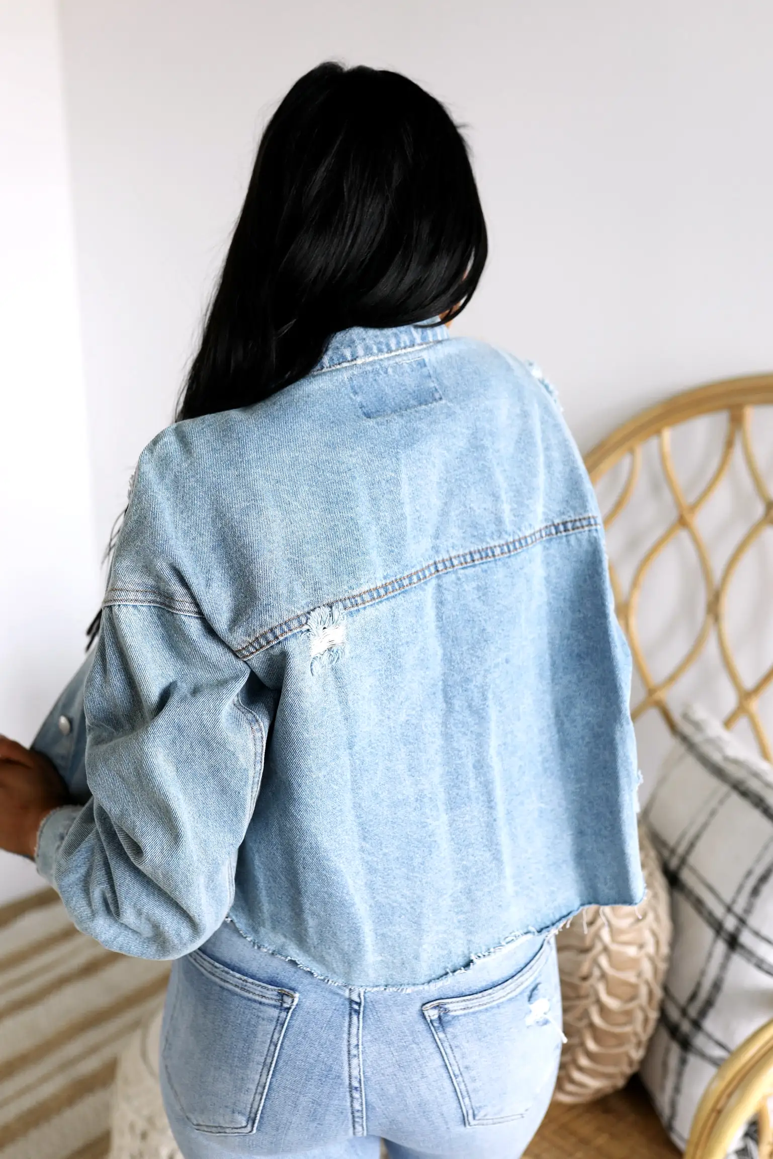 SIZE SMALL Right Move Denim Jacket