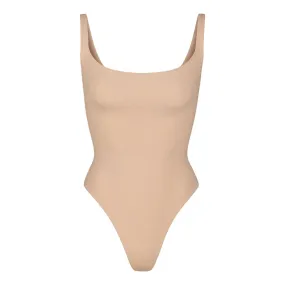 SKIMS FITS EVERYBODY Square Neck Bodysuit Clay - Beige