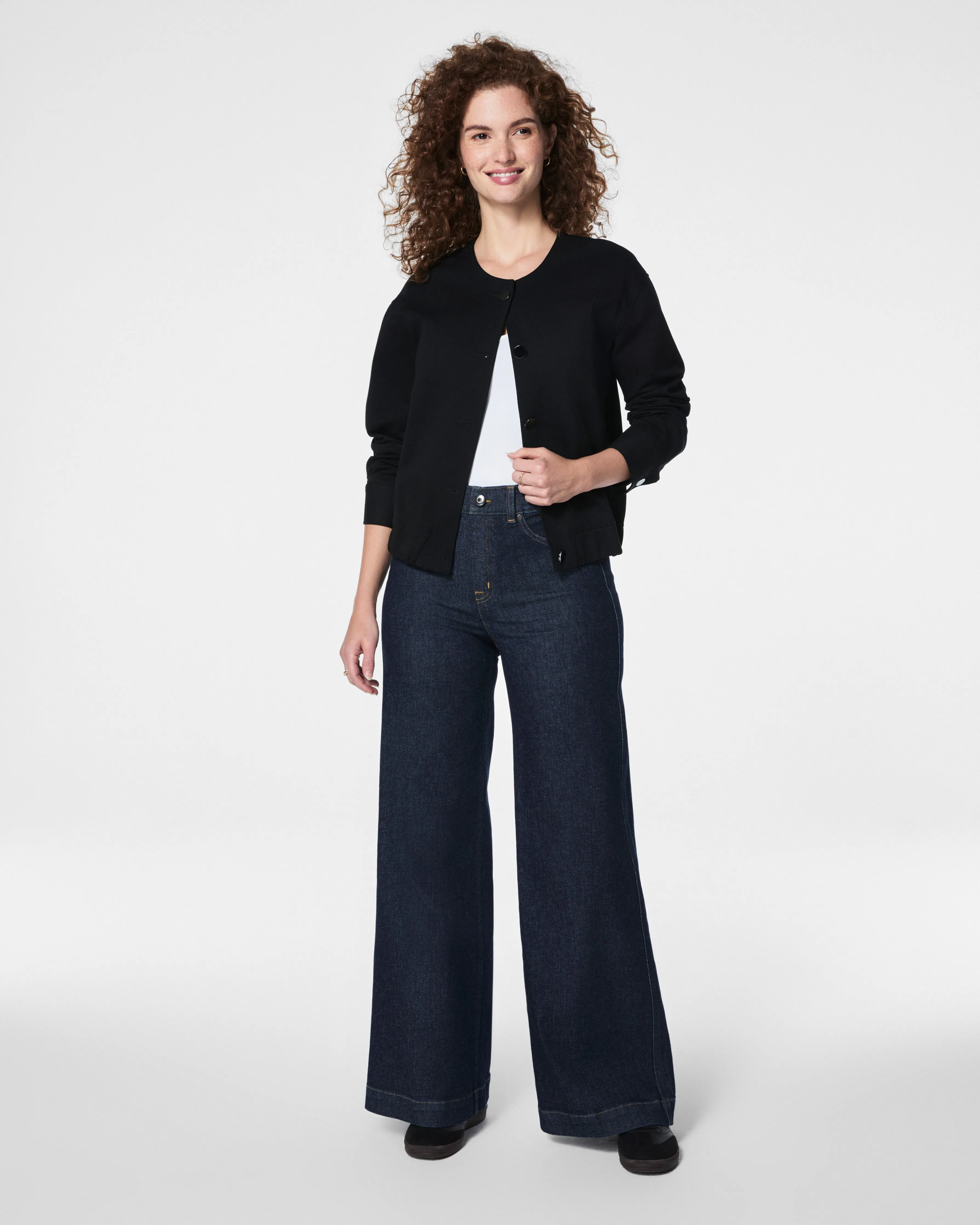 SPANX Ponte Bomber Jacket