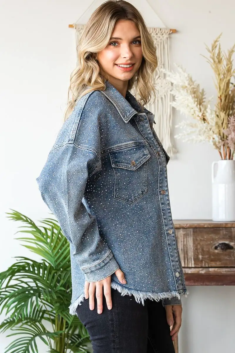 Sparkling Denim Jacket