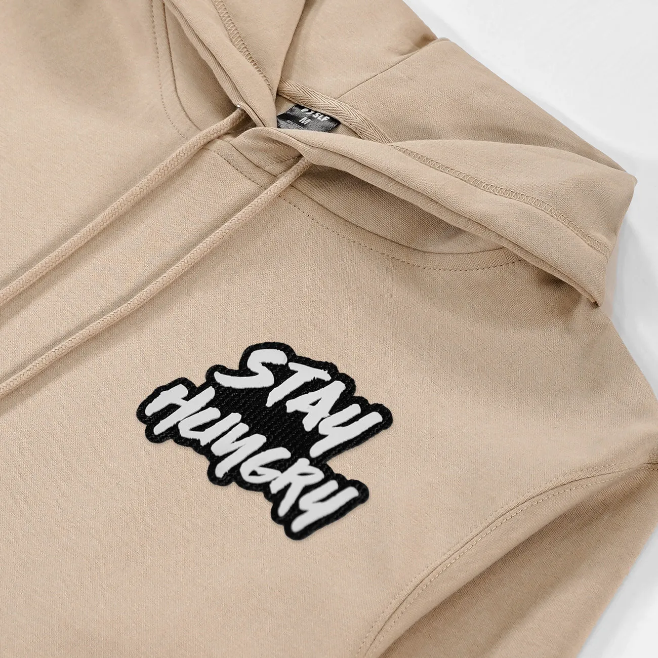 Stay Hungry Patch Hoodie