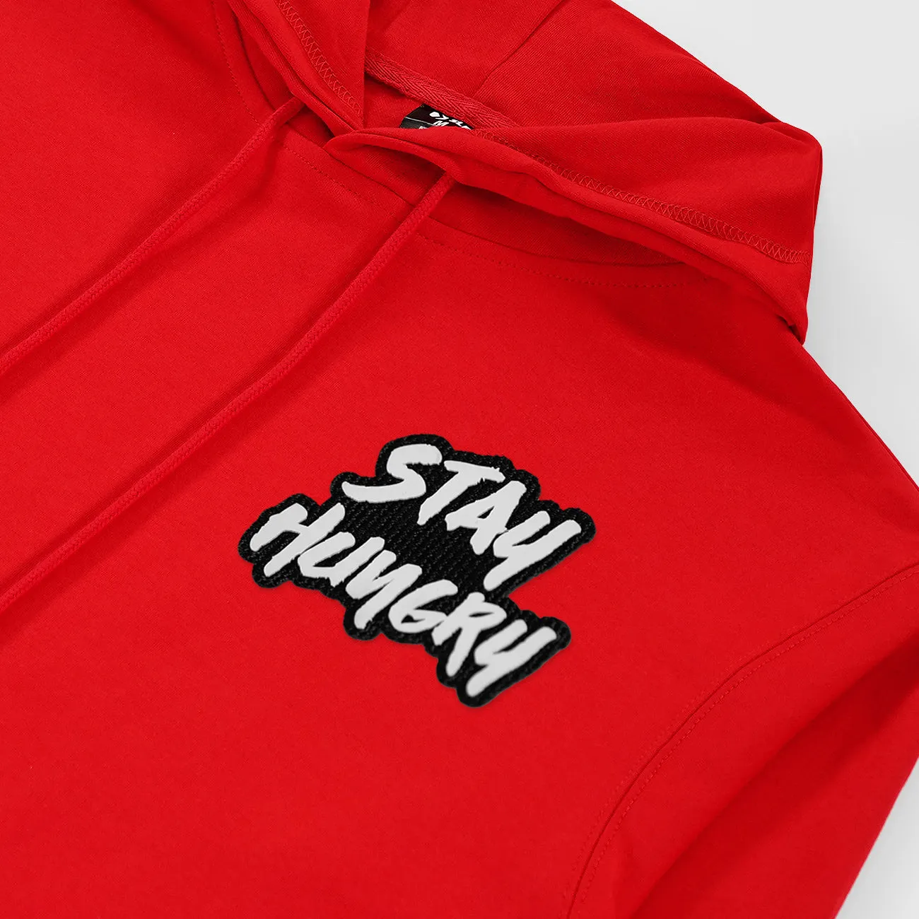 Stay Hungry Patch Hoodie