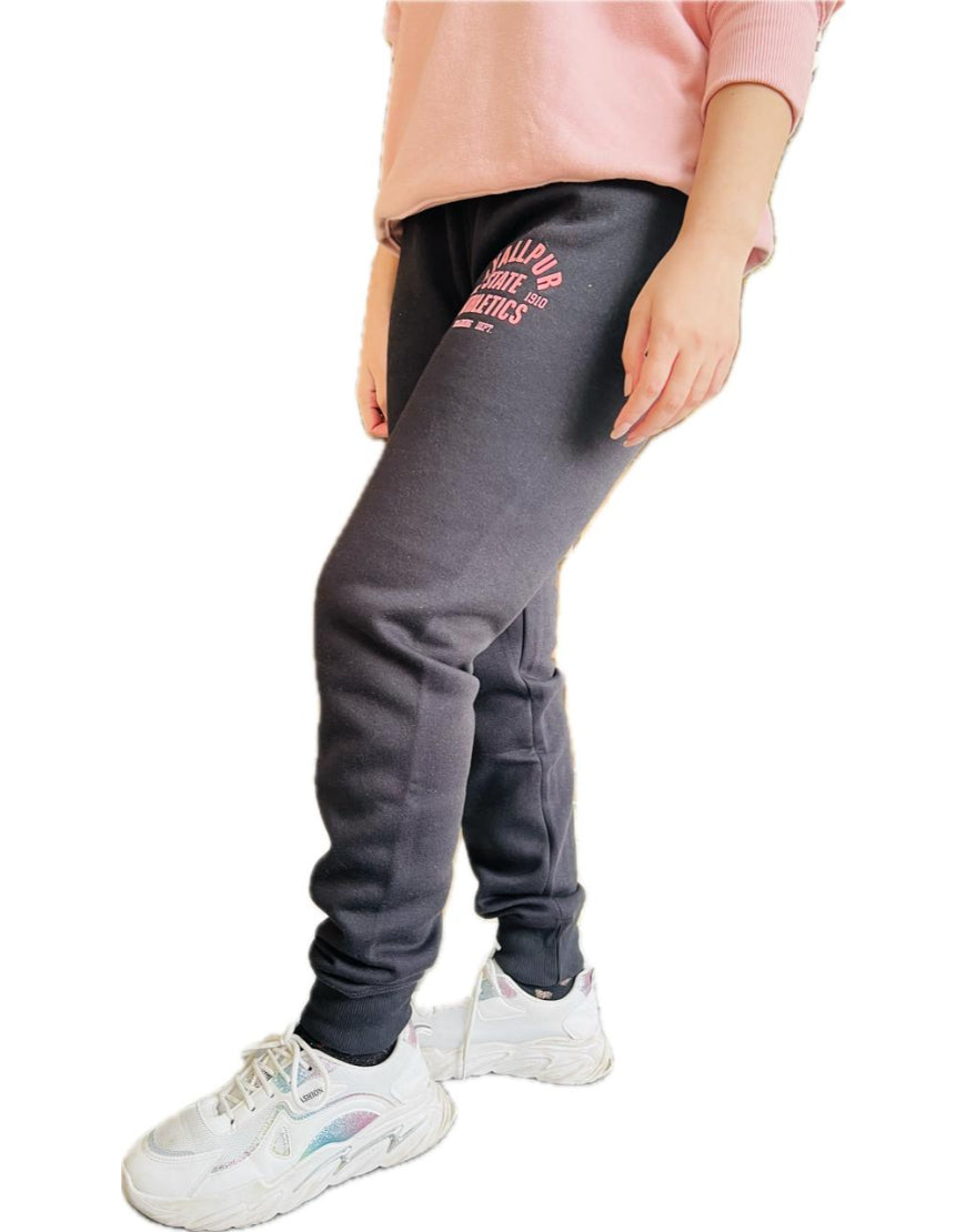 Sweatpant in Black & Pink