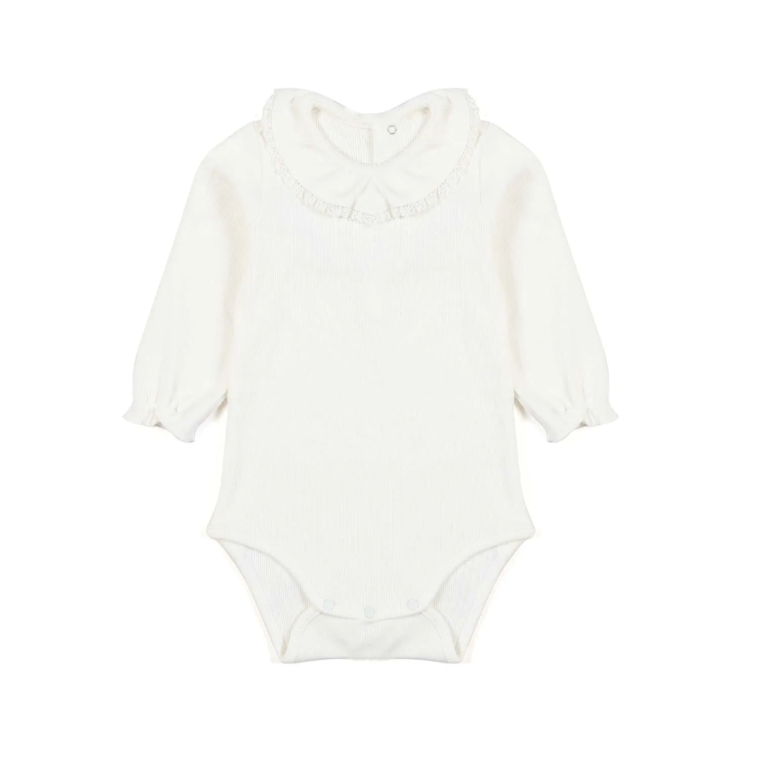 Tartine Et Chocolat Warm White Bodysuit For Baby Girl