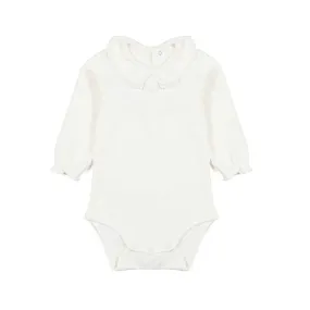 Tartine Et Chocolat Warm White Bodysuit For Baby Girl