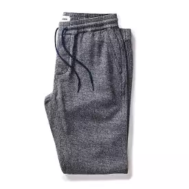 The Apres Pant in Navy Linen Tweed