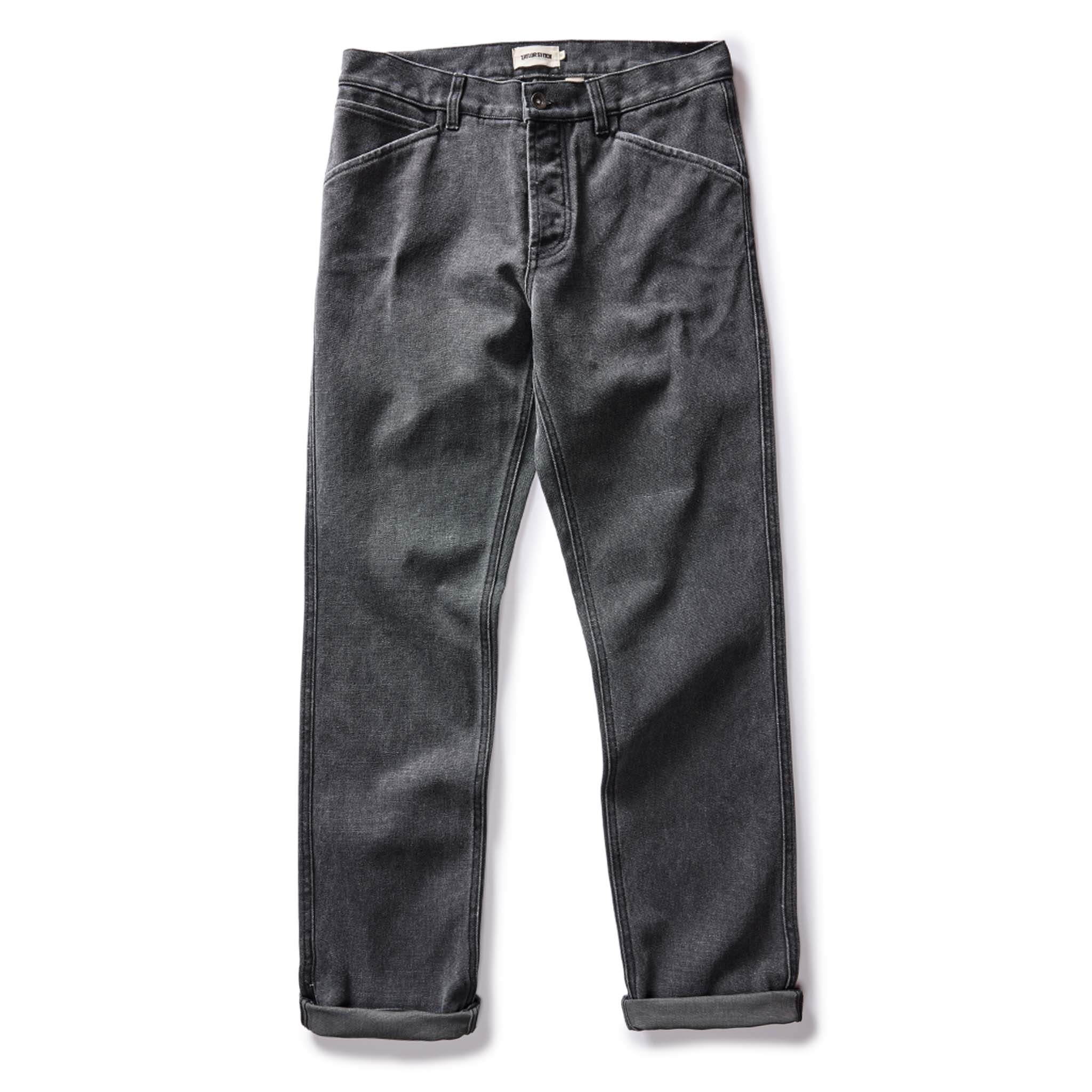 The Camp Pant in Coal Chipped Canvas