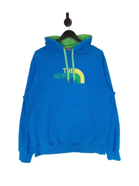 The North Face Embroidered Hoodie - Size XL