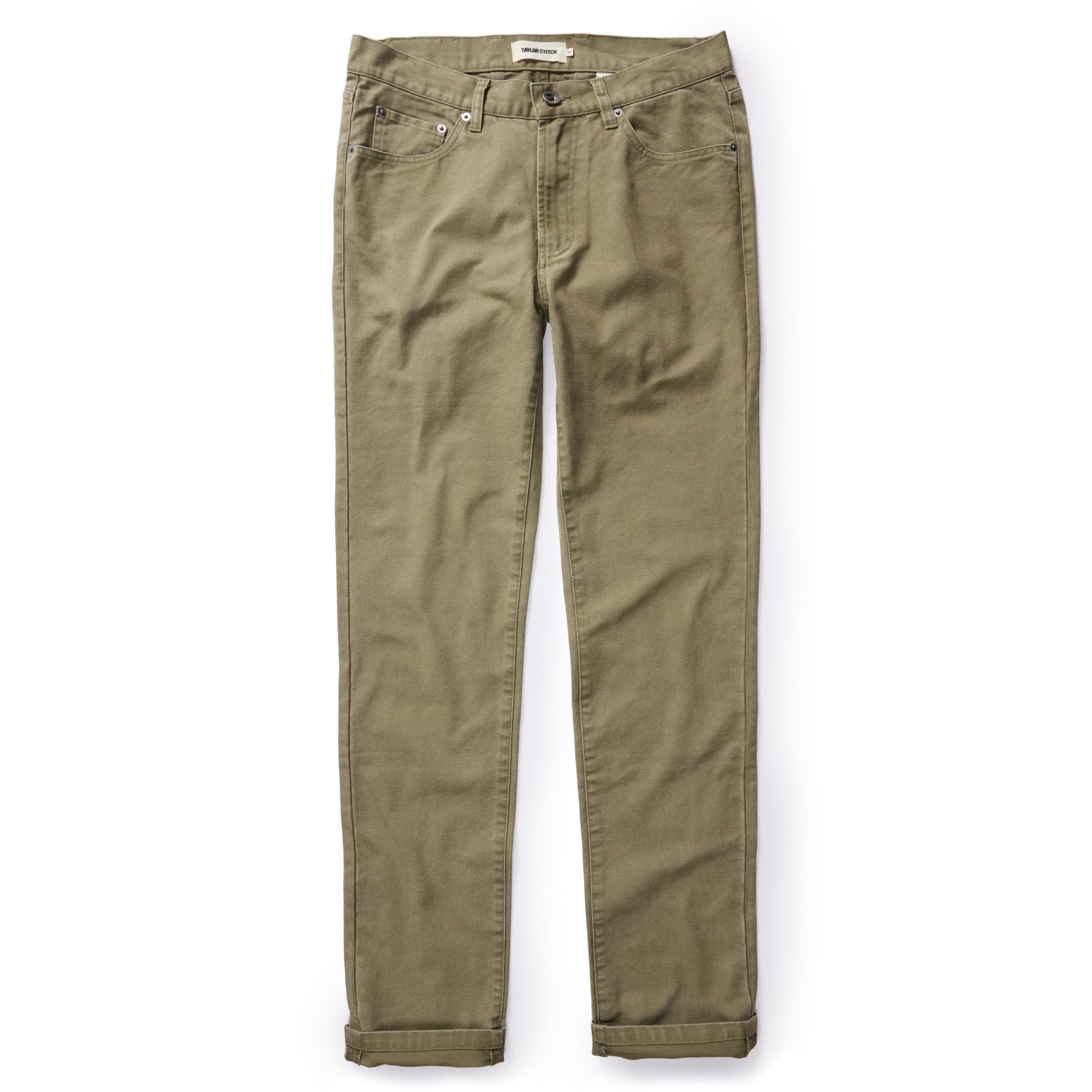 The Slim All Day Pant in Arid Eucalyptus Canvas