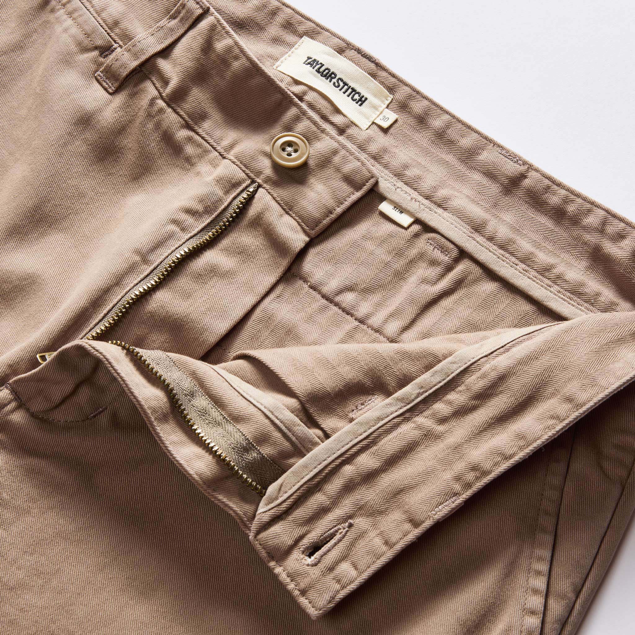 The Slim Foundation Pant in Dried Earth