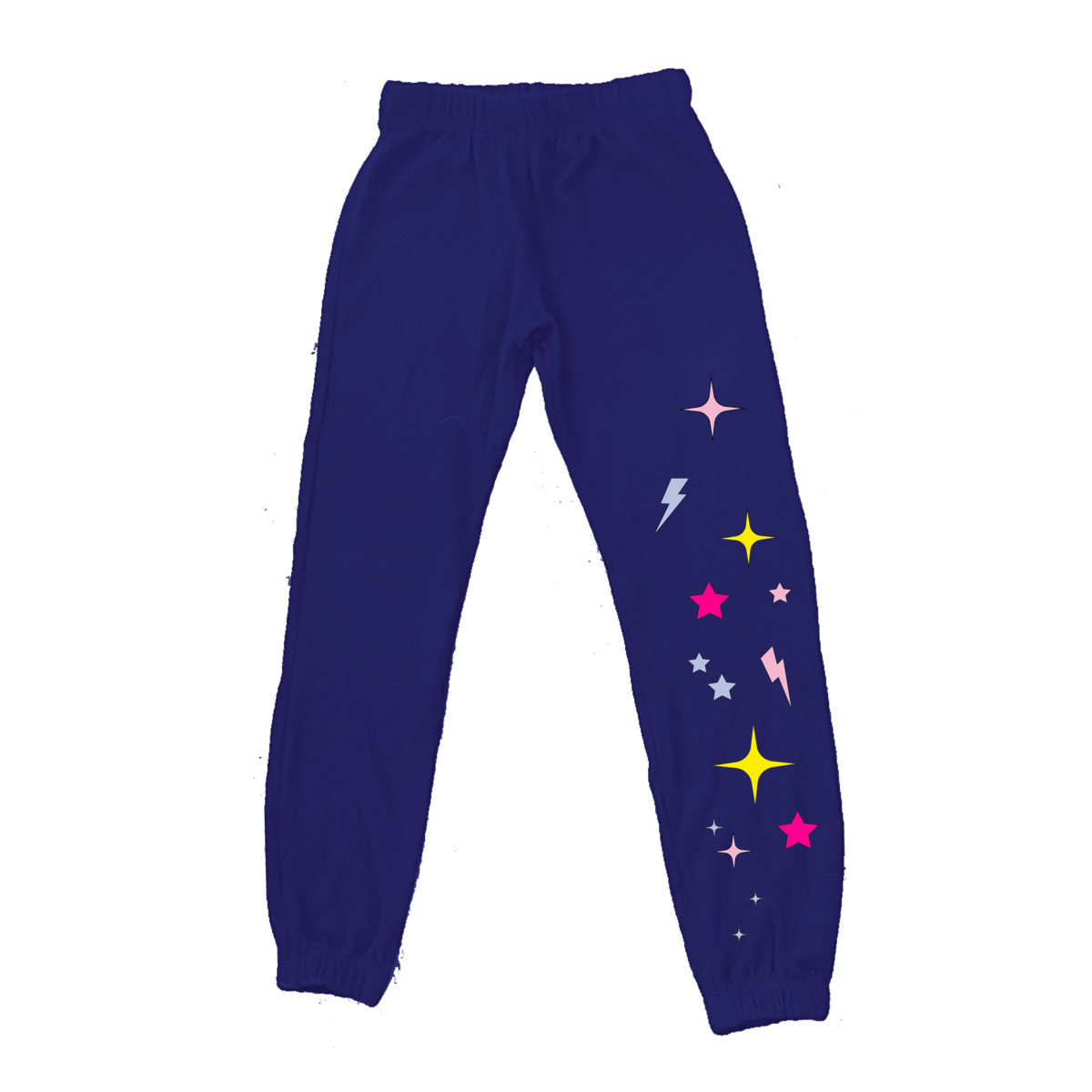 Tweenstyle by Stoopher Celestial Print Royal Blue Sweatpant