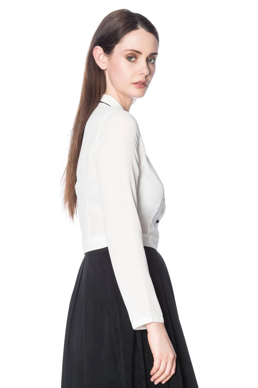 Undertaker Blouse White