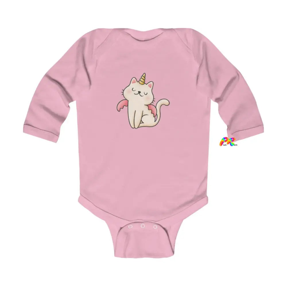 Unicorn Cat Infant Long Sleeve Bodysuit