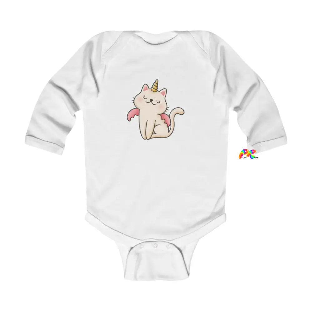 Unicorn Cat Infant Long Sleeve Bodysuit