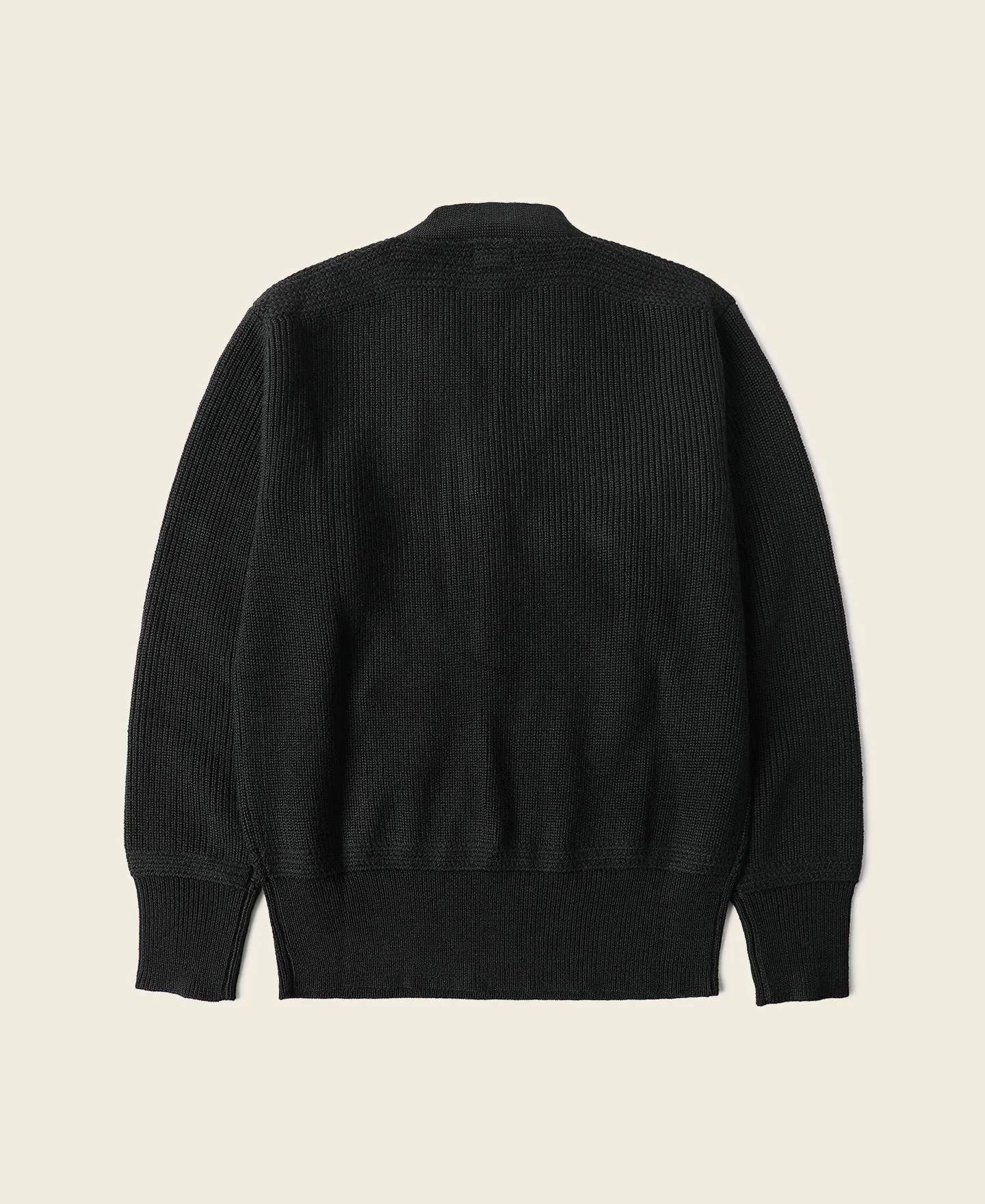 USAAF Type A-1 V-neck Mechanics Sweater - Black