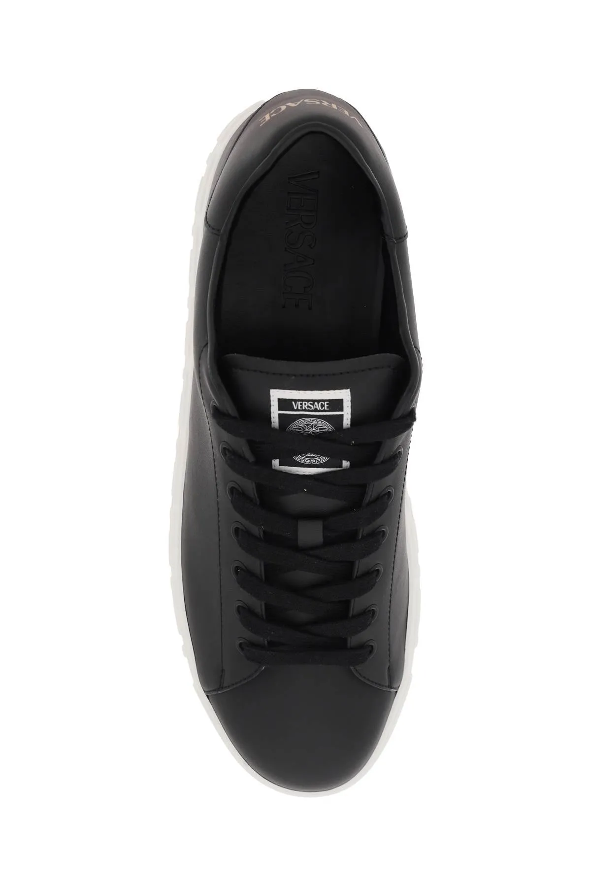 Versace Greca Sneakers   Black