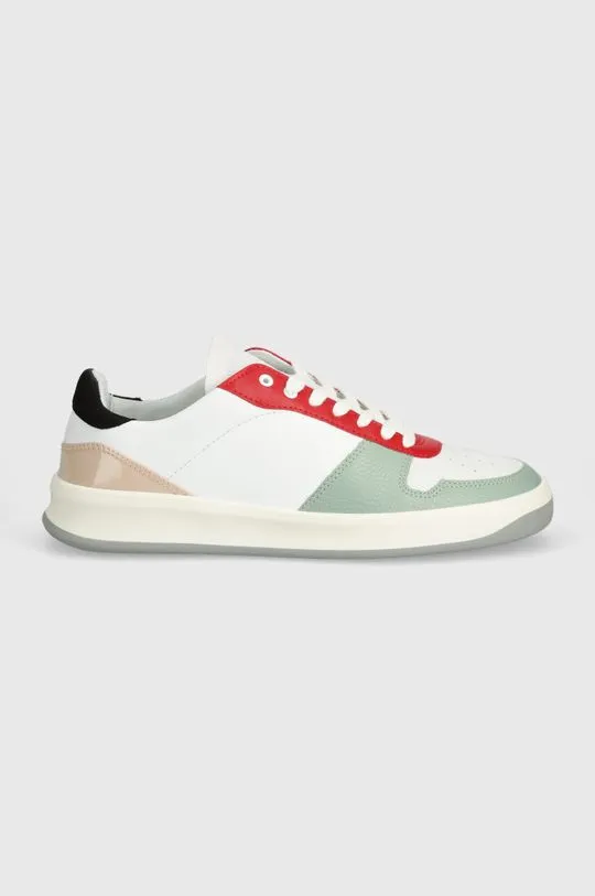 VOR leather sneakers 5A white color 5A.Praducci