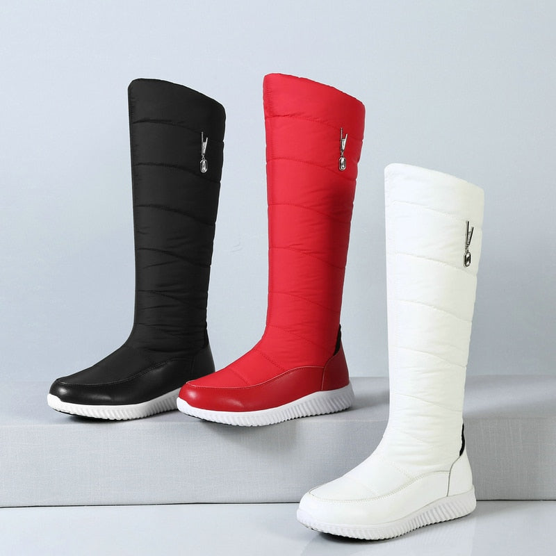 Women's Fashion Winter Warm Waterproof Cozy Soft Thick Sole Snow Boots