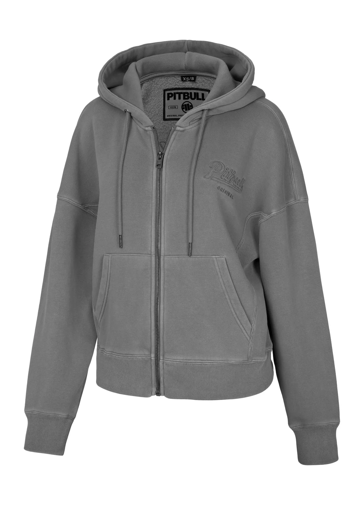 Women's zip-up hoodie Washed Manzanita II