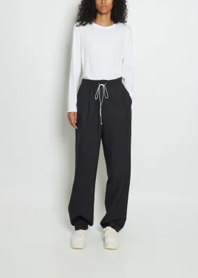 Wool Sweatpant Trouser