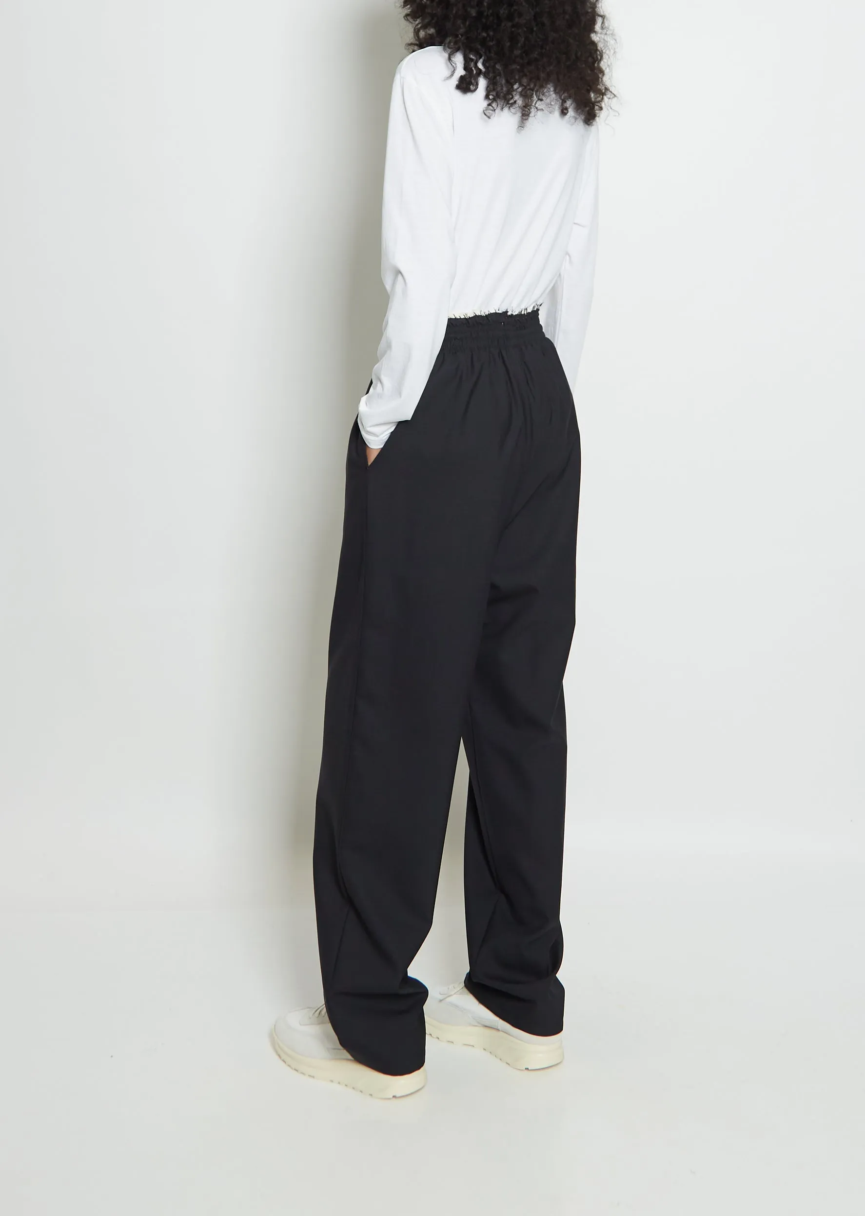 Wool Sweatpant Trouser