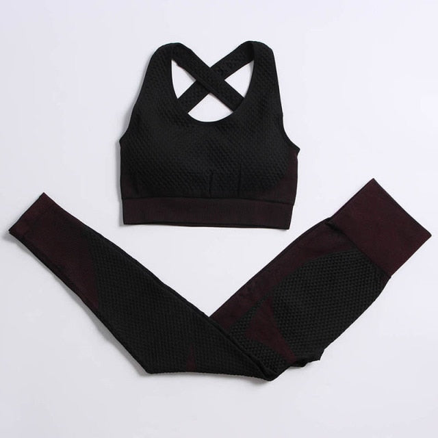 Yoga Set Workout women Sportswear Gym Clothing